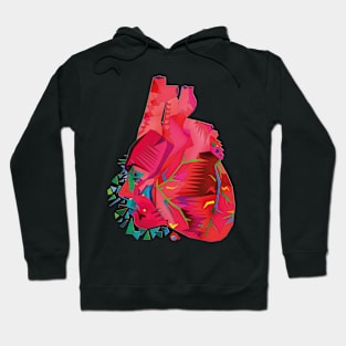 Live is a Heart. No 2 Hoodie